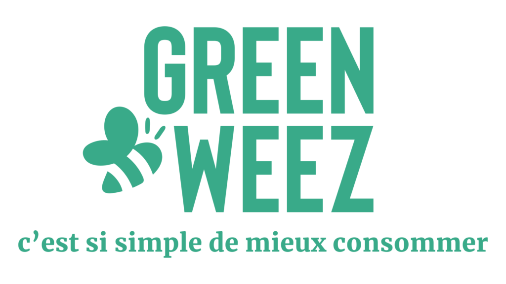 Logo officiel de Greenweez.com, spécialiste des produits écologiques et durables.