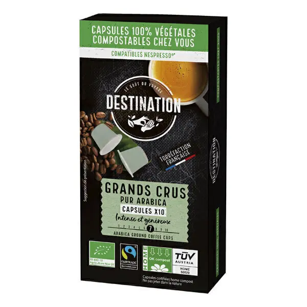 Capsules de café compostables – Un café savoureux avec un impact réduit sur l’environnement.