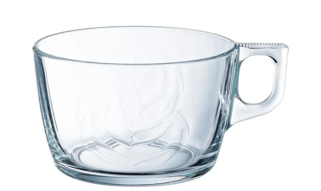 Tasse en verre recyclé – Élégante et écoresponsable pour vos boissons chaudes et froides.