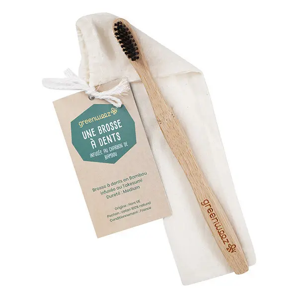 Brosse à dents en bambou – Alternative écologique aux brosses en plastique.