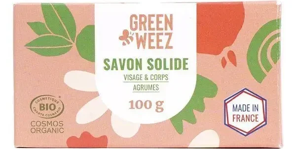 Savon solide naturel écologique – soin doux pour la peau et respectueux de l’environnement.