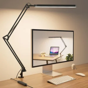 Lampe de bureau LED réglable pour home office – éclairage optimal